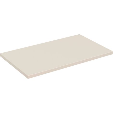 Plan vasque TORNADO 80 cm – Finitura sabbia – MDF & PVC – Per mobile sottolavabo