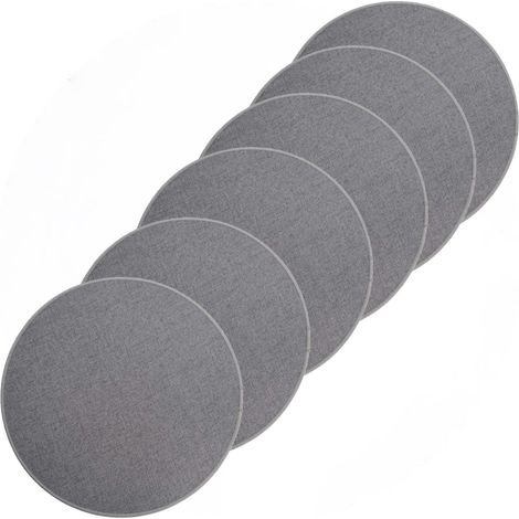 Lot de 6 sets de table tissés antidérapants (1/4)