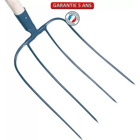 Breite, stabile Gabel mit 4 Zinken OUTILS PERRIN