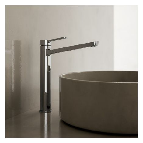 Mitigeur lavabo haut avec vidage Up & Down Chromé ELEVATION - CRISTINA ONDYNA EL22251 (1/2)