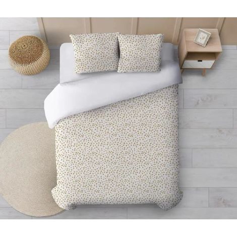 Parure de couette, housse de couette,linge de lit en coton coloris multicolore - Longueur 240 x Profondeur 155 cm