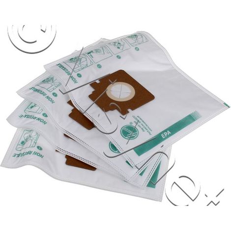 Sac microfibre par 4 H88 35602717 pour Aspirateur , HENERGY500 HOOVER (1/2)