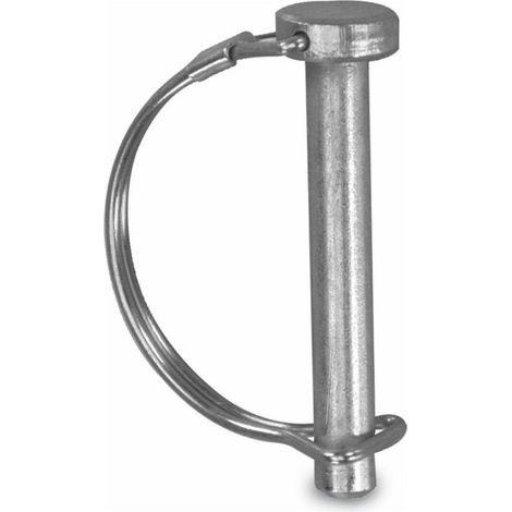 Goupille arceau courte ø 10mm – Lot de 10 – Pour fixation dans espaces confinés – Acier traité pour résistance à la corrosion (1/2)