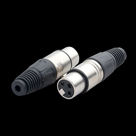 Factory direct sales of XLR connectors, 3-pin female XLR connectors, mixing console jacks and female XLR connectors. (1/5)