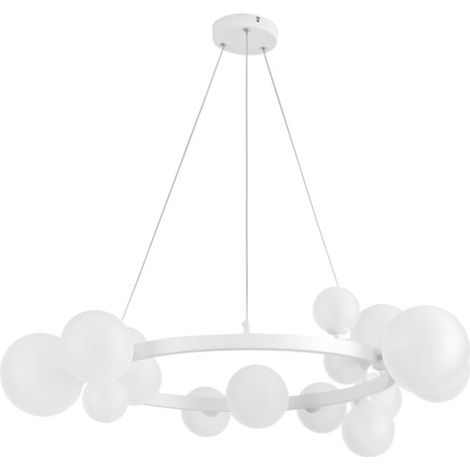 FABRILAMP Hängeleuchte de Deckenleuchte Lozolla 15xg9 Weiß 73d