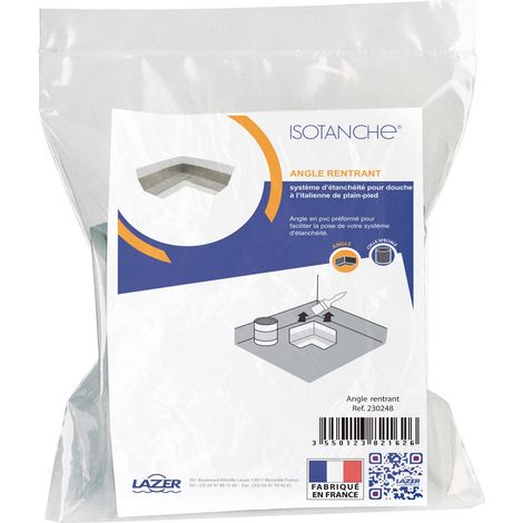 Angle rentrant pour membrane ISOTANCHE Classic