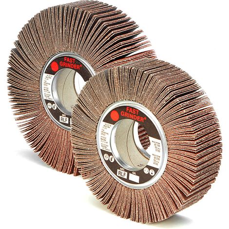 Ruota lamellare con flange RLF D.100x30x25 Gr.40 Rosver - Conf.5pz