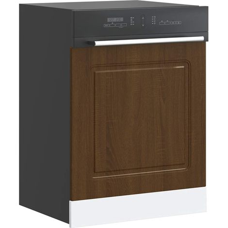 Geschirrspülerblende Kalmar Braun Eichen-Optik 60x1,5x57 cm (1/5)