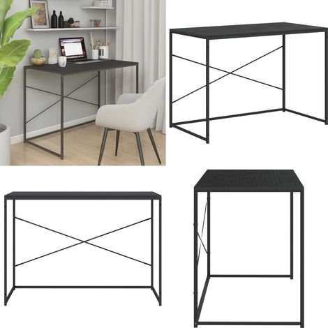 Computertisch Schwarz 110x60x70 cm Holzwerkstoff - Computer Tisch - Computer Tische - Home & Living (1/5)
