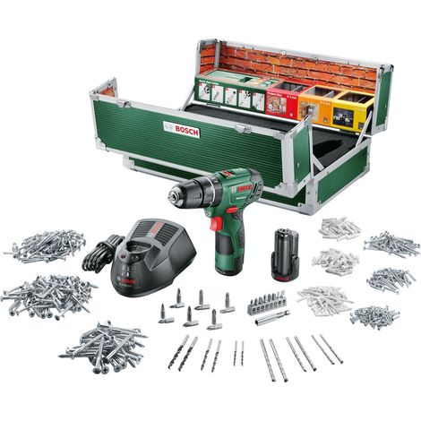 060398390C PSB 10,8 Li-2 Perceuse-visseuse à percussion sans fil avec set complet d'accessoires/508 pièces (1/5)