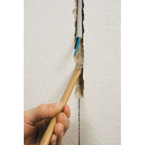 kwb Chisel Electrician 318726 (ottagonale, 250x12 mm, acciaio cv, VPA / GS testato, realizzato in Germania)
