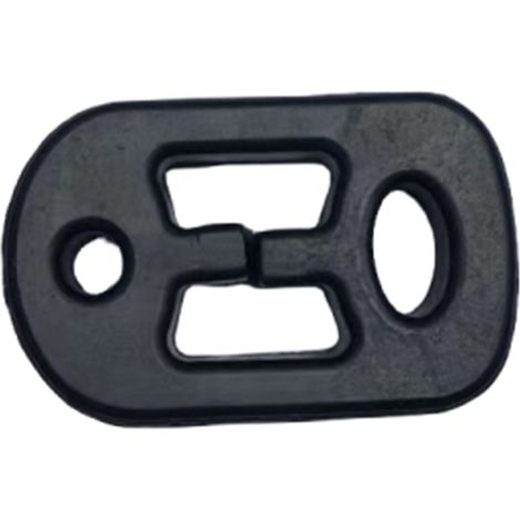 Convient aux supports de silencieux Citroën Peugeot 206 175558 9660057580, supports en caoutchouc, utilisés pour suspendre le tuyau d'échappement et réduire la transmission des vibrations. (1/3)