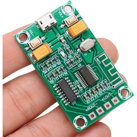 Bluetooth-Digitalverstärkerplatine, drahtloses Audioempfängermodul, Zweikanal, 5 V, 10 W, XHA151 (1/5)