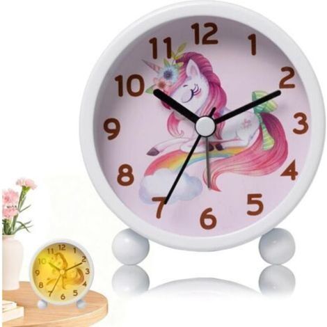 Horloge Enfant,Reveil Enfant Educatif Jour/Nuit-Utilisé pour et Apprendre à Temps-Reveil Educatif avec Lumière,pour Les Chambres D‘Enfants,Rappels D’Apprentissage(Farbe/C) (1/5)