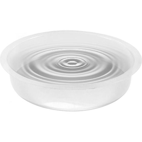 Plateau mangeoire pour Oiseaux Ronde pour Animaux Bol de rechange pour eau pour pinson, moineau, inséparable, parc, cour, terrasse, extérieur, jardin, terrasse, balcon (1/5)