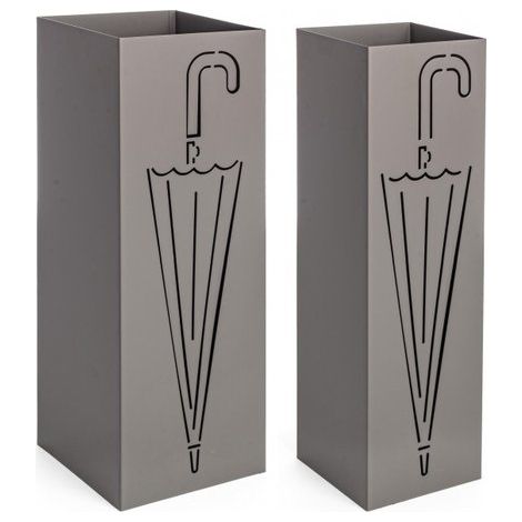 SET 2 PORTA OMBRELLO DRIZZLE TORTORA Z01 BIZZOTTO (1/3)