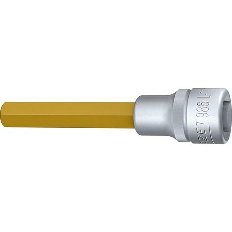 Hazet Steckschlüsseleinsatz 986L-11 1/2" Innen-6-kant SW 11 mm L 100 mm - 986L-11