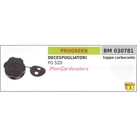 Tappo serbatoio carburante motore PROGREEN decespugliatore PG 52D 030781