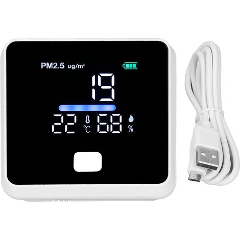 3-in-1 Temperatur- und Feuchtigkeitsmonitor mit schneller und zuverlässiger Messung, ideal für Zuhause und Büro. (1/5)
