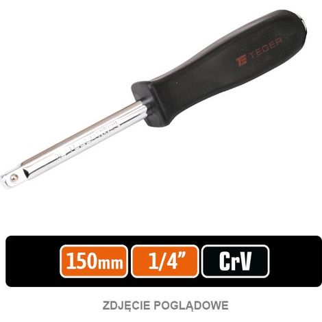 Destornillador llave de vaso 1/4" 150 mm / teger (1/2)