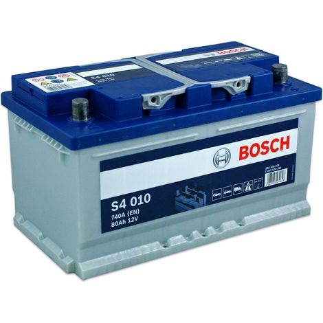 Bosch S4 010 Autobatterie 12V 80Ah 740A inkl. 7,50€ Pfand (1/4)