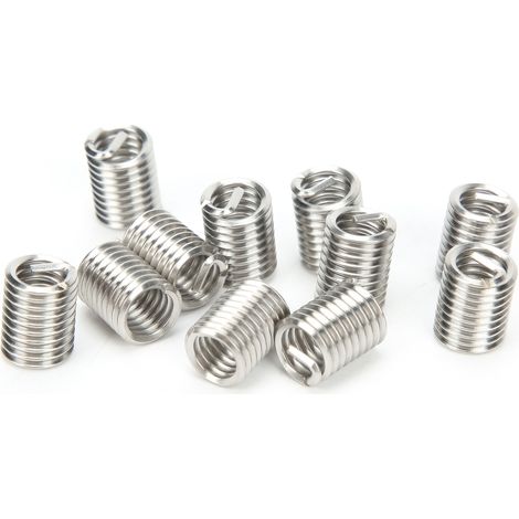 50 Pièces Douille Filetée Métallique 5/16-18 UNC pour Réparation et Protection - Insert Écrou Bushing