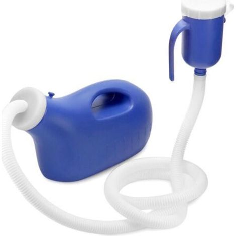 Bouteilles d'urinoir pour hommes, urinoir homme portables, avec tube , 2000 ml, pour voyage, hôpital