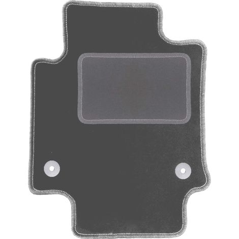 Alfombrilla terciopelo conductor para: Toyota RAV4 V SUV (2019-) grafito