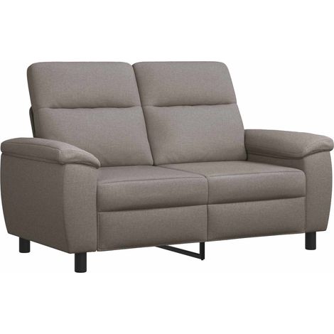 Divano Tortora 158 x 90 x 95 cm Tessuto vidaXL