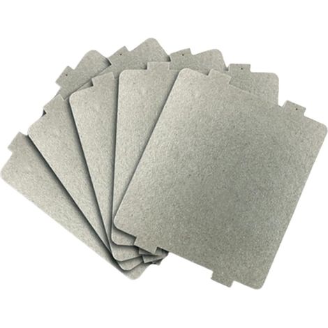 5 Pcs Plaque Mica Micro Ondes Universelle Pour Accessoires pour Micro-Ondes, Plaque à Micro-ondes Remplacement de Feuille de Plaque de mica de Four à Micro-Ondes Mica Feuille Couvercle de Guide (1/5)