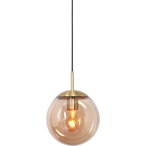 Steinhauer - lampada a sospensione - Bollique LED - ambra - vetro (1/4)