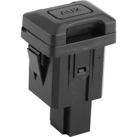 Adattatore jack audio, in ABS con prestazioni stabili, adattatore jack audio ausiliario per casa e auto -Crezuo