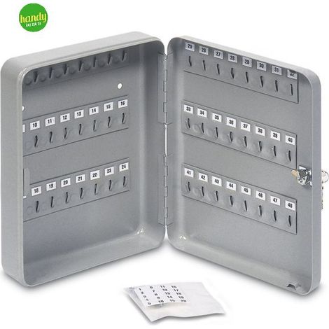 Cassetta portachiavi Stark pk03 48 ganci grigia