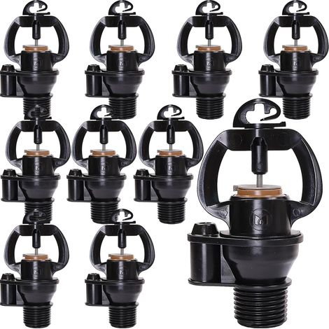 Micro-jet PC 55 l/h avec filetage extérieur 1/2" Micro-égoutteur d'irrigation 10