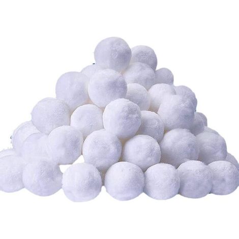Filterkugeln, 1500 g, ersetzen 54 kg Filtersand, geeignet für verschiedene Filtersysteme, Sandfilter (1/5)