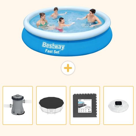 Bestway Bestway Fast Set Ronde - 366x76 cm - 5-pièces S312 (1/5)