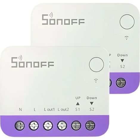 Contrôleur de stores enrouleurs Wi-Fi SONOFF MINI-RBS (lot de 2)