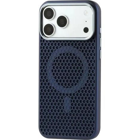 (Bleu, iPhone 13) Coque de téléphone mate pour une dissipation thermique optimale, avec cadre de caméra en métal antichoc pour une protection accrue.