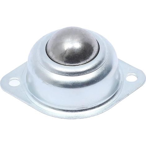 Roulettes à Billes - Lot de 10 - Acier au Carbone - Transfert Lourd Universel - Pour Meubles et Chariots - 2,7 cm de Diamètre (1/5)