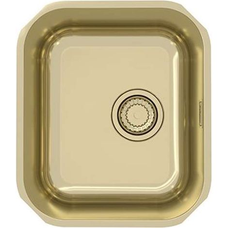 Alveus Variant Monarch - Fregadero, 34x40 cm, oro 1113584 (1/2)