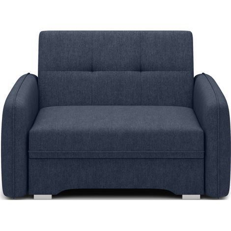Fauteuil convertible LANY - Compact et ingénieux-Bleu foncé (1/5)