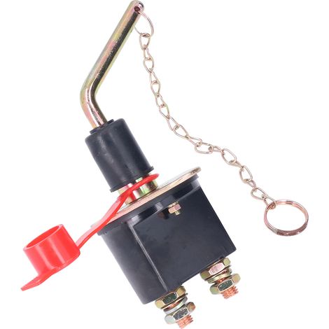 Coupe-batterie 300A 12-24V universel, interrupteur métallique de déconnexion pour voiture, camping-car, bateau, camion. (1/5)