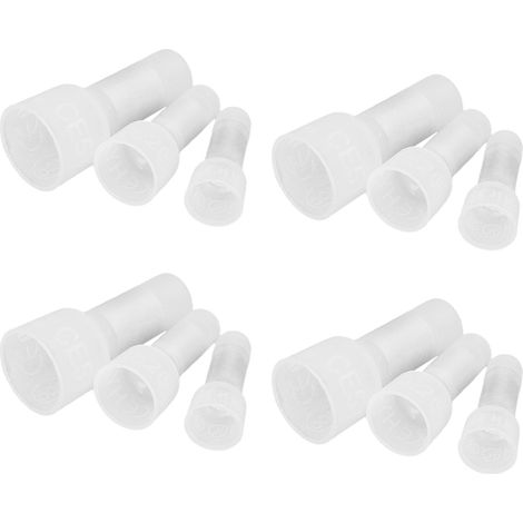 Kit de 300 cosses à sertir à extrémité fermée pour câbles de calibre 22-16/16-14/12-10, connecteurs en nylon (1/5)
