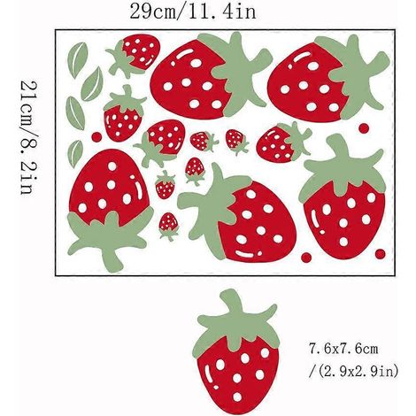 (21 x 29 cm) Stickers muraux Plantes et Fleurs Style Japonais Décoration murale pour chambre (1/5)