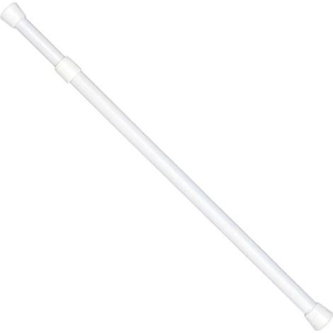 RIEL CHYC portavisillos extensble auto 12/41- 65 blanco , Porta visillos extensible auto- Color blanco - Diámetro x longitud: 12 mm. x 41/65 cm- Extensible.