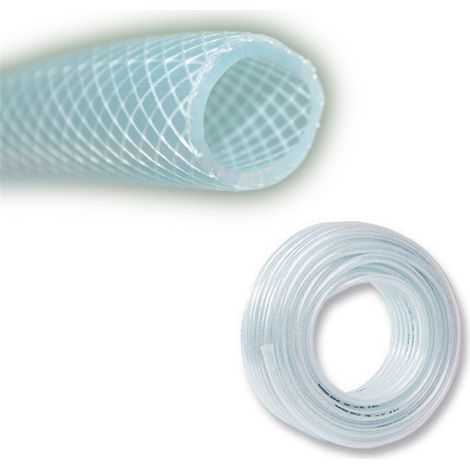 Manguera Arin Cristal Reforzado. Rollos completos 6x12mm -