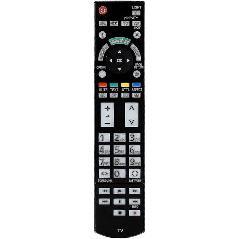 Télécommande N2qayb000715 compatible avec le téléviseur LED Panasonic TX-L42ETW50 (1/4)