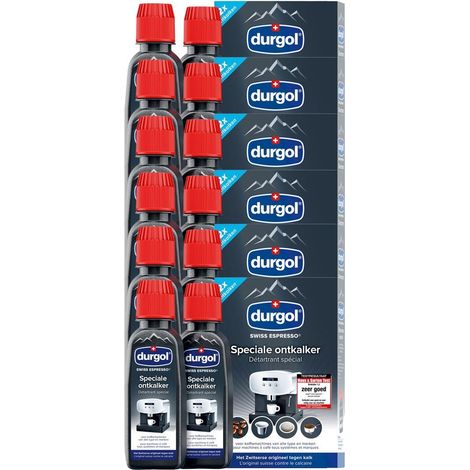 Descalcificador Durgol para espresso suizo (2 unidades de 125 ml)