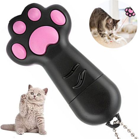 LED Pointeur pour les Chats 7-en-1 écran Interactif à Jouets de Pfotenform Chat Chaser Jouets LED Beleuchtungsspielzeug Chats-Übungsspielzeug Chaser pour l'entraînement (1/4)