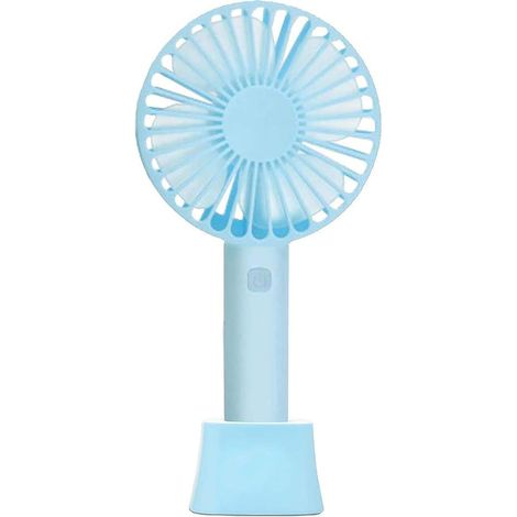 Mini Ventilateur Portable, Petit, Léger, Ventilation Puissante, Ventilateur Personnel à Pôle ou Rechargeable USB pour Voyage, Camping, Bureau, Maison, Extérieur-Fei Yu (1/5)